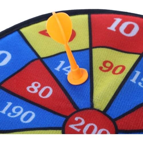 C5AA Sports Toys Fabric Dart Board Set Kid Ball Game For Children Security Toy