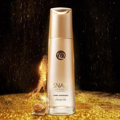 Face Serum Replenishing Moisturizing Brighten Nourish Anti-drying Anti-aging Whitening Red Ginseng Snail Extract Skin Care 125ml