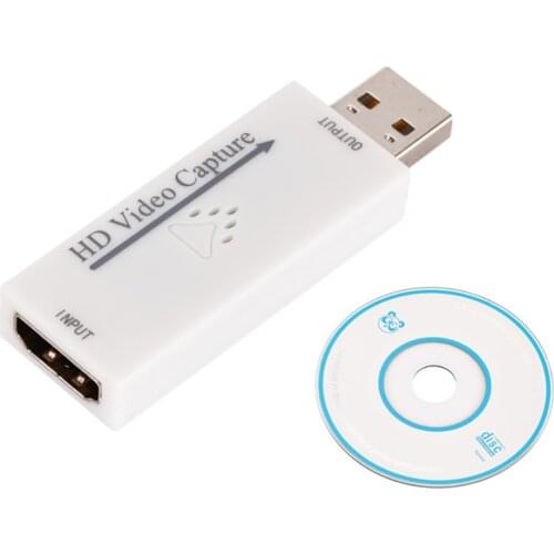 USB 2.0 HDMI-compatible Video Capture Card Grabber Record Box FOR PS4 Game DVD Camcorder HD Camera Recording Live Streaming
