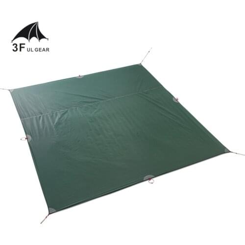3F UL GEAR Tent Floor Saver Reinforced Multi-Purpose Tarp tent footprint camping beach picnic Waterproof Tarpaulin Bay Play