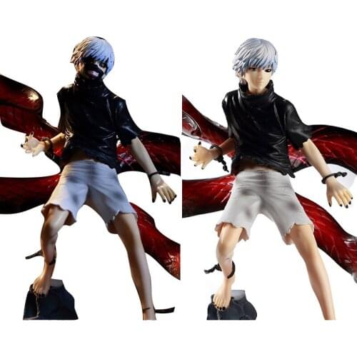 Japanese Anime Tokyo Ghoul Kaneki ken Change Face PVC Action Fiugre Model Collectible Toy Doll Gift