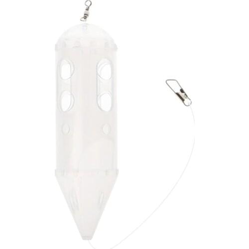 1PC New Small Bait Cage Fishing Trap Basket Feeder Holder Catcher For Angler