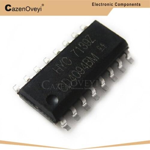 10pcs/lot CD4538BM CD4511BM CD4094BM CD4060BM CD4052BM CD4051BM CD4049UBM CD4028BM CD4017BM CD2003GB CD9088CB SOP-16 In Stock