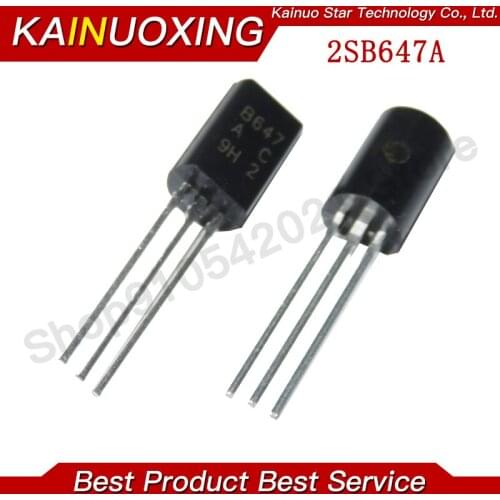 50PCS 2SB647AC 2SB647A TO92 2SB647 TO-92L B647 Triode new and original