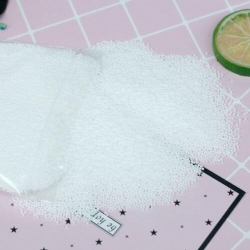 500g/250g Wholesale Polystyrene Styrofoam Plastic Foam Mini Beads Ball DIY Assorted White Decorate Event Party Halloween