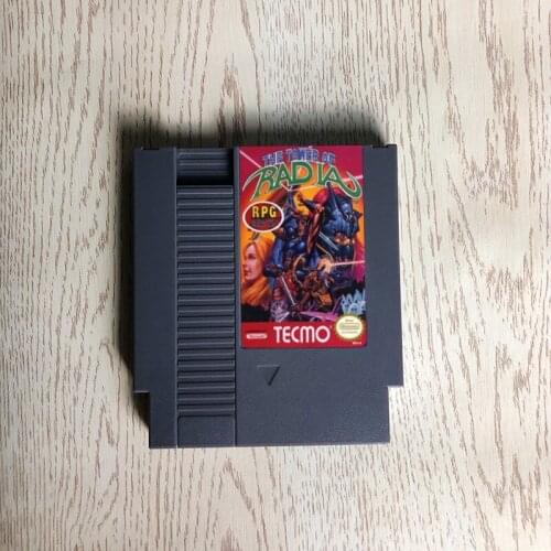 The Tower of Radia - 72 pins 8bit game cartridge