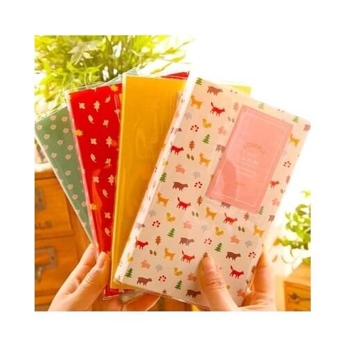 84 Pockets Mini Album Storage Case Photo Container for 3 Inch Photoes Interleaf Type Albums Polaroid Inset Mini Insert Album