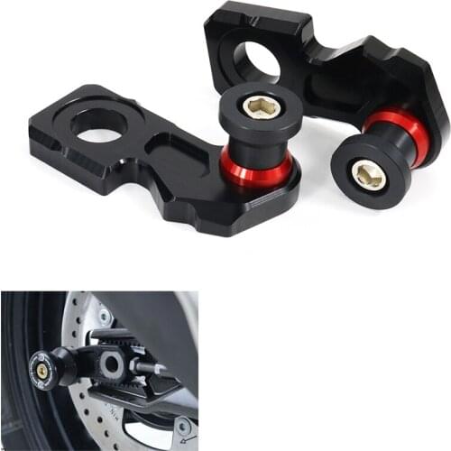 Rear Wheel Fork Axle Chain Adjuster Block Swingarm Spools Slider For Honda CB650R 2019-2020