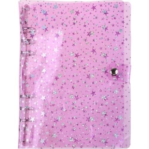CPDD A5 A6 Star Loose Leaf Binder Notebook Inner Core Cover Journal Planner Office Supplies
