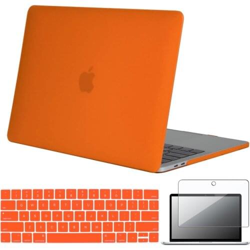 Case for MacBook Pro 13 2020 M1 A2338 Coque for MacBook Air 13 A2337/Air 11/Pro 15 Laptop Cover+Keyboard Film+Screen Protector