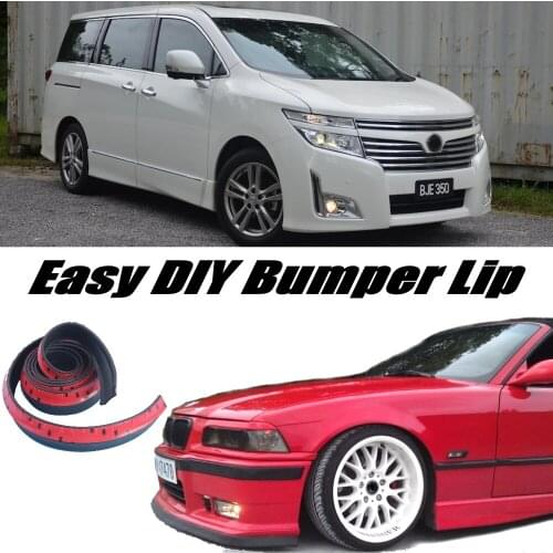 Bumper Lip Deflector Lips For Nissan Elgrand For Isuzu Fargo Filly Front Spoiler Skirt For Car Tuning / Body Kit / Strip