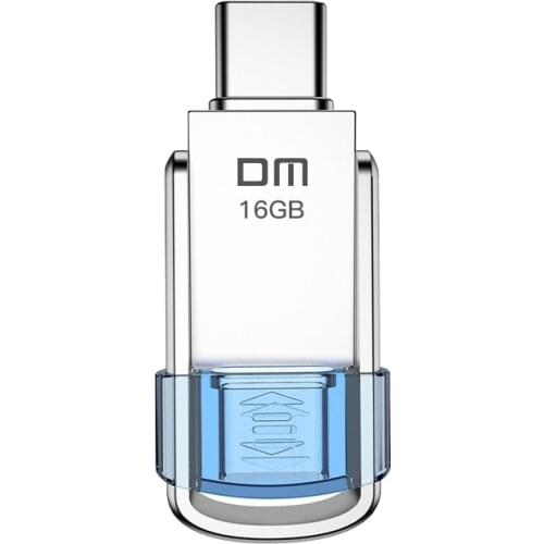 DM PD119 USB Flash Drive 32GB OTG Metal USB 3.0 Pen Drive Key 64GB Type C High Speed pendrive Mini Flash Drive Memory Stick