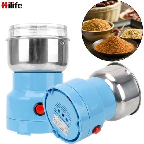 HILIFE Grinding Machine Pepper Salt Garlic Seasoning Grinder Mini Mixer Electric Food Chopper Processor Extreme Speed
