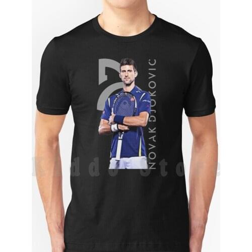 Novak Djokovic T Shirt Print For Men Cotton New Cool Tee Novak Djokovic Tennis Serbian Atp Grand Slams Bring The Love Us Open