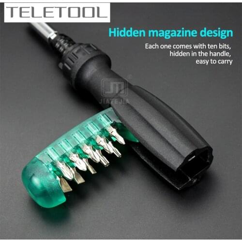 Screwdriver Set Multi-Bit Tools Repair Torx Screwdrivers Kit Useful 10 In 1 Home Magnetic Screw Driver Hand Tool Accessories