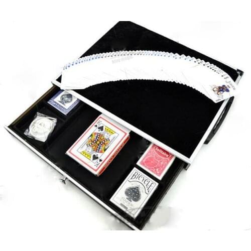 Table- Close Up Case with Magnet and Drawer - Magic Trick,Fun Magic,Magic Accessories,Close-up,Stage