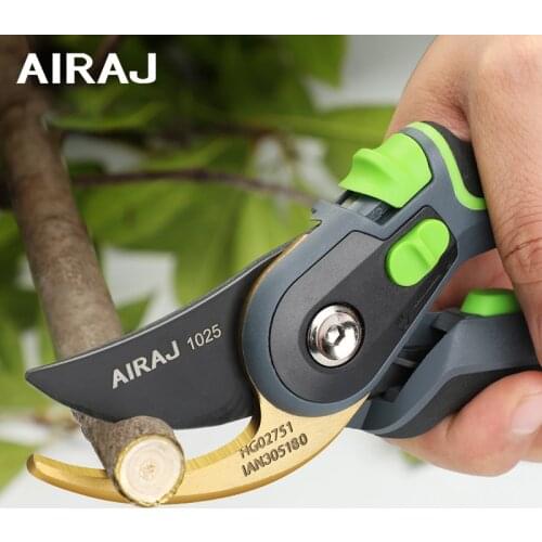 AIRAJ Gardening Pruning Shears, Which Can Cut Branches of 24mm Diameter, Fruit Trees, Flowers,Branches and Scissors Hand Tools