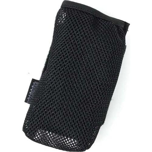 Outdoor Tactical Vest Molle Kettle Water Bottle Pouch Holder Mesh Bag for Hunting Hiking TMC2997 BK/CB