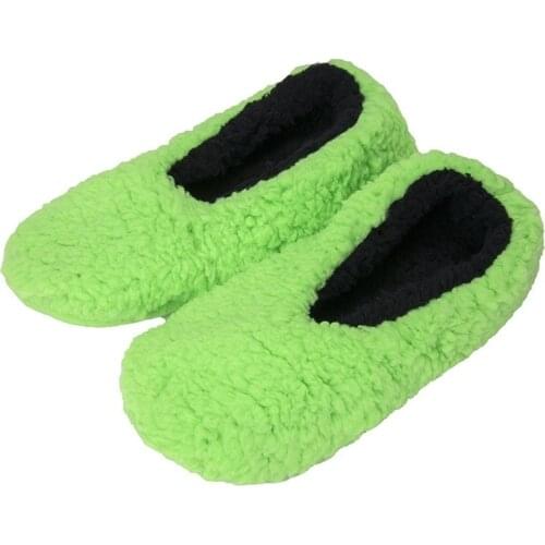 Warm At Home woman Slippers Cotton Shoes Plush Female Floor Shoes Non-slip Indoor Bow tie dots Shoes woman Home Slipper