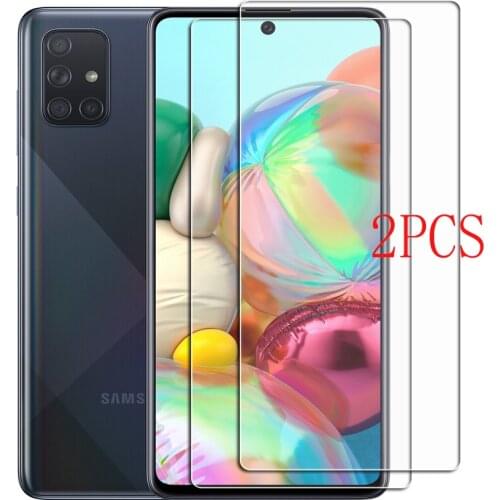 2PCS for Samsung Galaxy A51 Tempered Glass Protective SM-A515F A515F 6.5" Screen Protector Film phone Cover