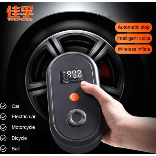 150PSI Car Tyre Inflator LED Lighting Tire Inflatable Pump Portable Air Compressor for Cars Wheels Bicycle Tires Electric