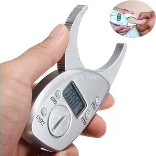 20Pcs/Lot LCD Digital Personal Measure Body Fat Loss Tester Caliper