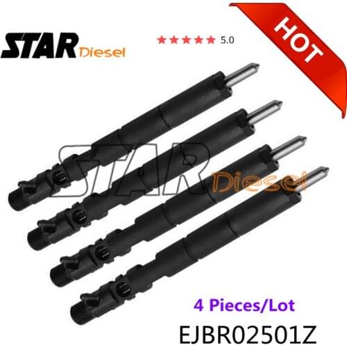 4 Pieces/Lot EJBR02501Z Fuel Injector Nozzle 33801-4X900 Diesel Auto Parts For KIA Bongo Frontier Pregio KJ Euro 3