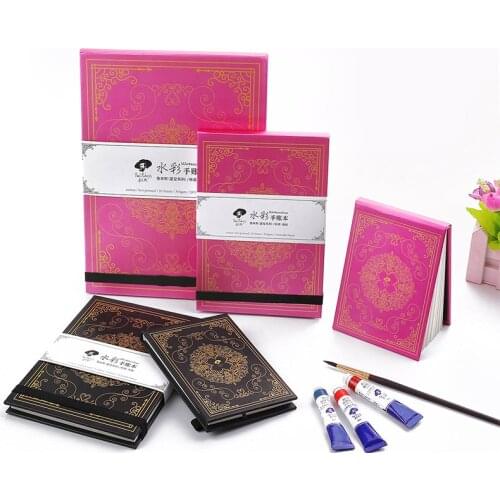 Paul Rubens 16k / 32k / 64k Watercolor Paper 50% Cotton Exquisite Painting Clerical Notebook 300g (for Artists)