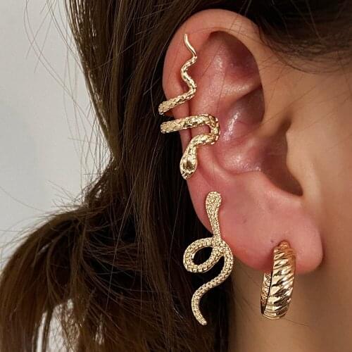 Женские золотые серьги AXCLJUAN China At AliExpress