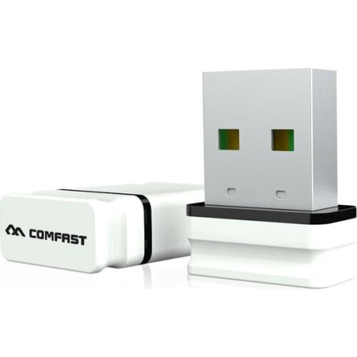 Comfast USB Wireless Wifi Adapter built-in 2dBi Antenna 150Mbps Wi fi Network LAN Card 802.11b/g/n Mini Adaptor for Desktop
