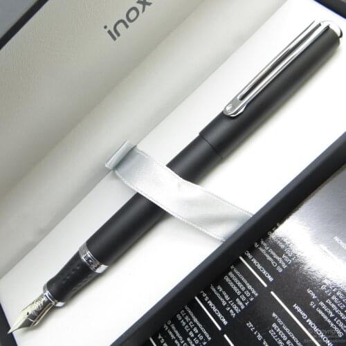 InoxCrom Wall Street Matt Black Fountain Pen | İsme Custom