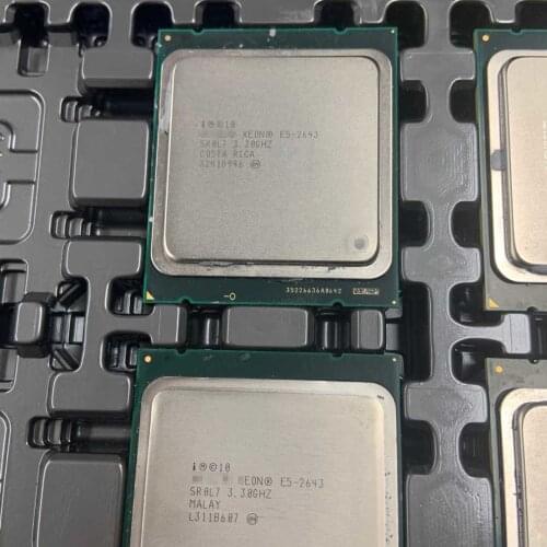CPU For Xeon Processor E5 2643 32nm 4 Cores 8 Threads 3.30GHz 10M Cache LGA2011