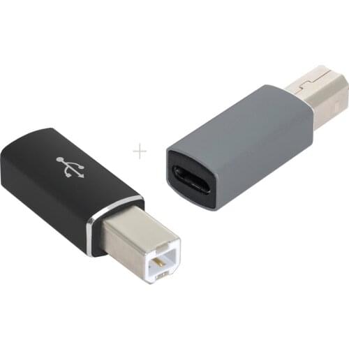 NGFF 2pcs USB-C Type C to Midi Adapter Converter Lectronic Musical Instrument for Keyboard Phone