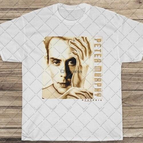 Peter Murphy Shirt Peter Murphy Love Hysteria Tshirt Industrial Gothic Rock band Bauhaus t shirt