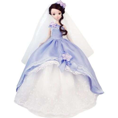 Special Kurhn doll 29CM,Bride Doll Series Chinese Wedding Doll For Girls Romantic Wedding Party Gifts Joint Body Model Toy