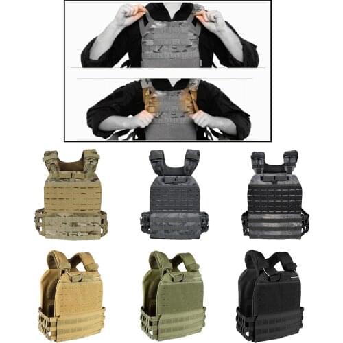 Tactical Vest Paintball Combat Assault Vest With Pouches