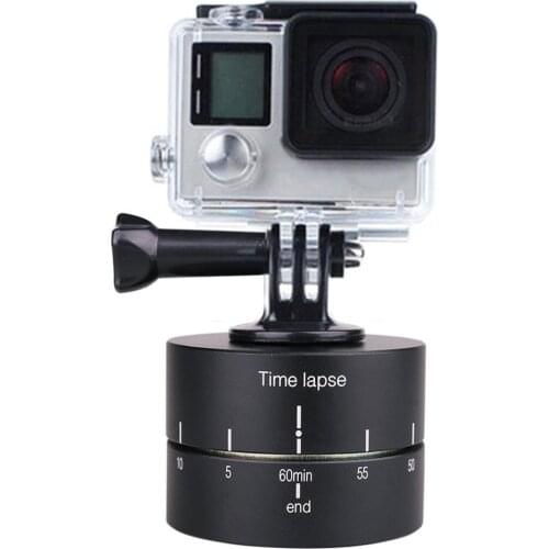 Panoramic timing gimbal 360 degree rotation GoPro sports camera photography delay device gimbal camera universal