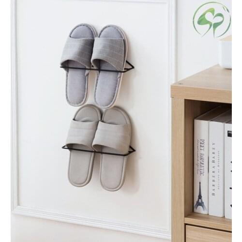 Shoe Rack Bathroom Storage Rack Iron Shoes Hanger