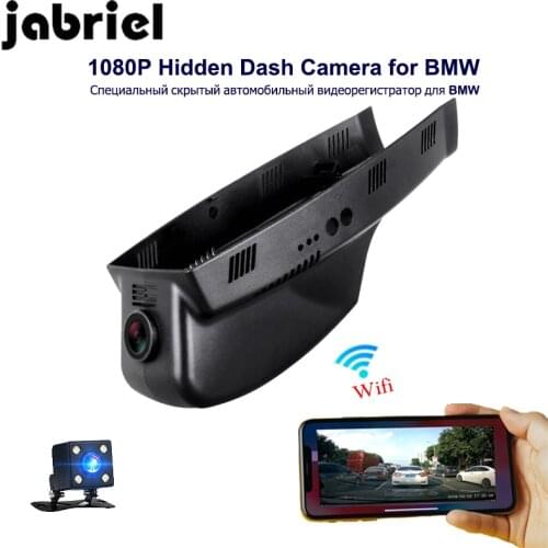 Jabriel 1080P Wifi Hidden Car DVR Dash cam Camera Video Recorder for BMW 3/5/7/X3/X5 E46 E60 E90 E70 E71 E81 E83 E84 F01 F10 F20