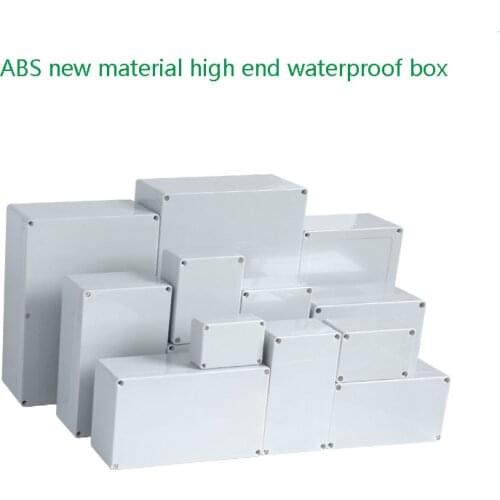 ABS new material high end F-type waterproof box IP67 plastic shell electrical project box electronic outdoor junction box