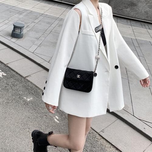 One Button Blazer Womens Spring and Autumn New Style Korean Design Simple and Versatile Coat Free Shipping
