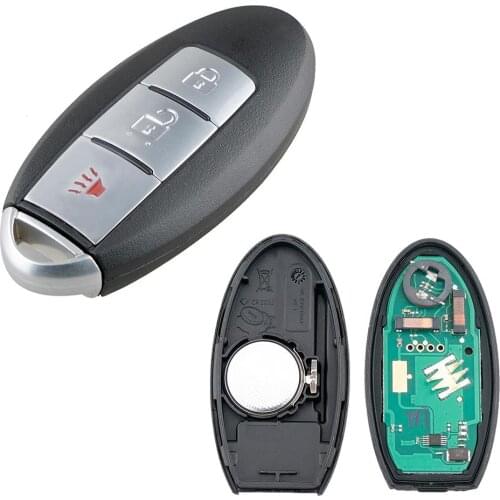 3-button Car Wireless Controller Remote Key Fit for Nissan CWTWB1U808 315 MHZ
