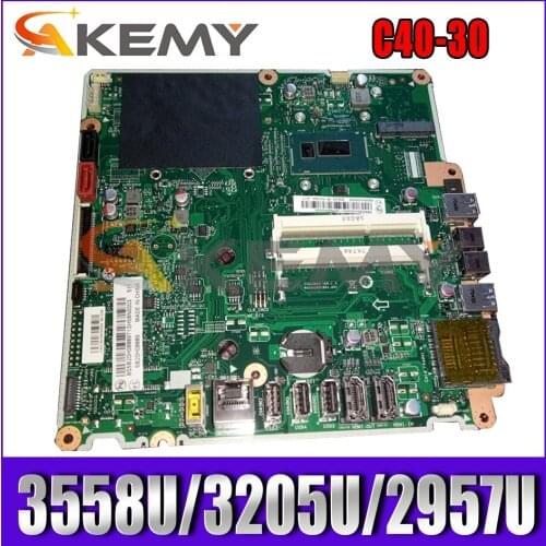Akemy 6050A2650901.A01 For Lenovo C4030 S4030 C40-30 all-in-one Computer Motherboard CPU 3558U/3205U/2957U DDR3 100% Test Work