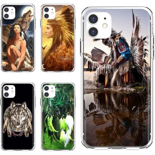 For Samsung Galaxy A9 A8 Star Lite A3 A5 A7 A6 Plus 2018 2015 2016 2017 Indian-feathers-native-american Phone Case