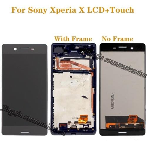 5.0" NEW Display For Sony Xperia X LCD display Touch Screen Digitizer Assembly For Sony Xperia X F5121 F8131 LCD Repair kit