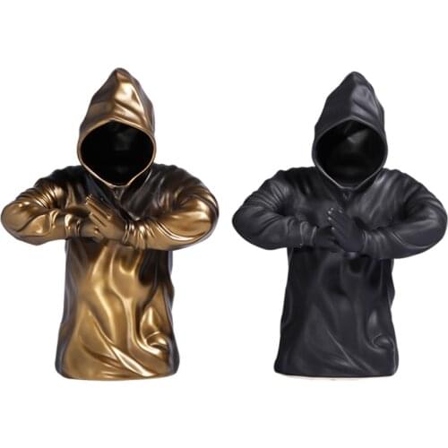 Designer Sculpture Artwork Ceramic Figure Decoration Model Room Entrance Living Room Study Antique Shelf Simple Decoration