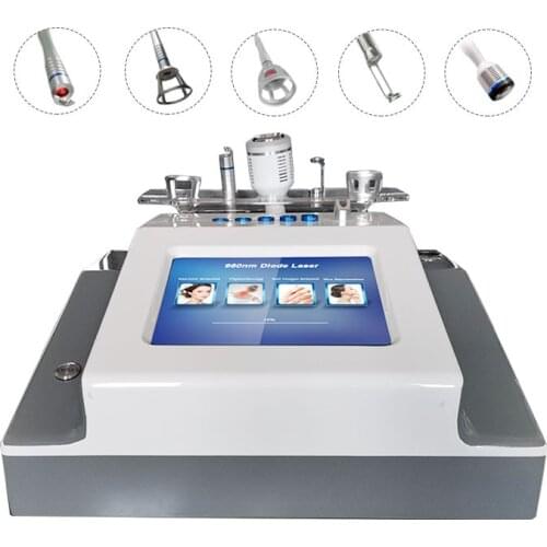 980nm Laser Diode Spider Vein Remover Machine Portable the newly 4in1 spider vein removal laser for nail fungus removal machine