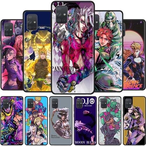 JoJo Bizarre Adventure Soft TPU Case For Samsung Galaxy A51 A50 A71 A21s A31 A41 A10 A70 A30 A20e A40 A12 A02s Cover Coque Funda