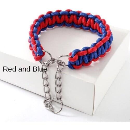 Dog collar, large, medium and small collar, golden hair Labrador Corky collar, leash, dog walking chain, pet products