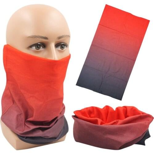 Outdoor Unisex Head Sport Scarf Bandana Neck Cover Summer Sports Antiperspirant Ice Silk Fishing Scarf Sunscreen Print Wholesale
